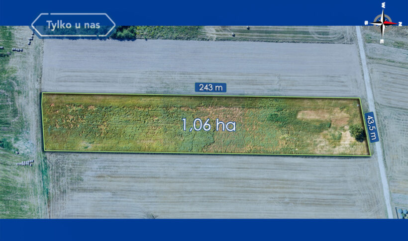 Działka na Sprzedaż, 10596.00m2, Jacków - 3