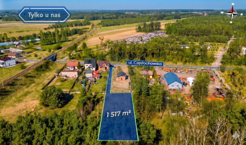 Działka na Sprzedaż, 1517.00m2, Panki - 0