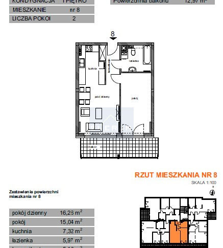 Mieszkanie na Sprzedaż, 50.11m2, Częstochowa-Parkitka - 1