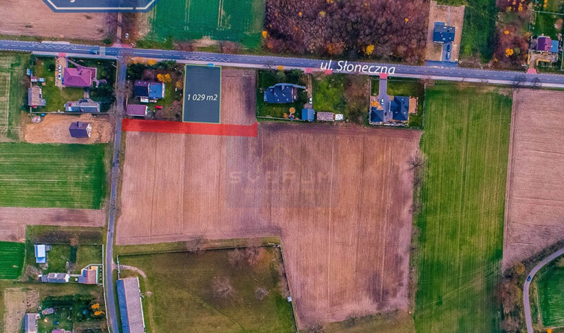 Działka na Sprzedaż, 1007.00m2, Łochynia - 2