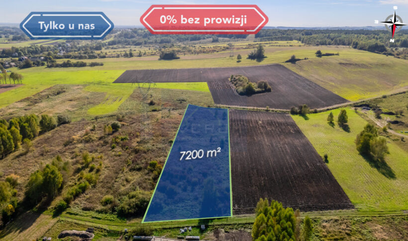 Działka na Sprzedaż, 7200.00m2, Mysłów - 0