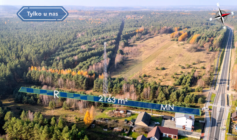 Działka na Sprzedaż, 2163.00m2, Apolonka - 3