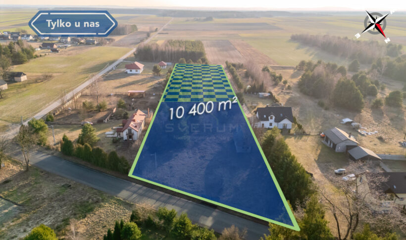 Działka na Sprzedaż, 10400.00m2, Podlesie - 4