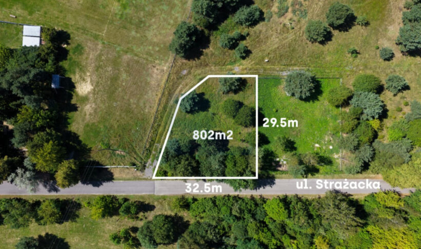 Działka na Sprzedaż, 800.00m2, Krasice - 0