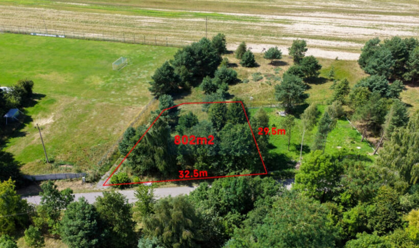 Działka na Sprzedaż, 800.00m2, Krasice - 4
