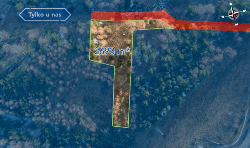 Działka na Sprzedaż, 2693.00m2, Olsztyn - 3