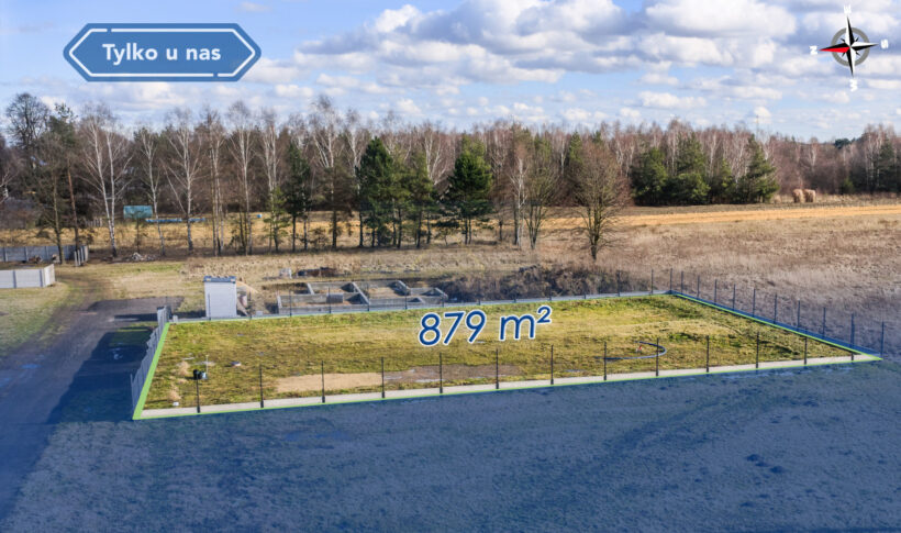 Działka na Sprzedaż, 879.00m2, Marianka Rędzińska - 1