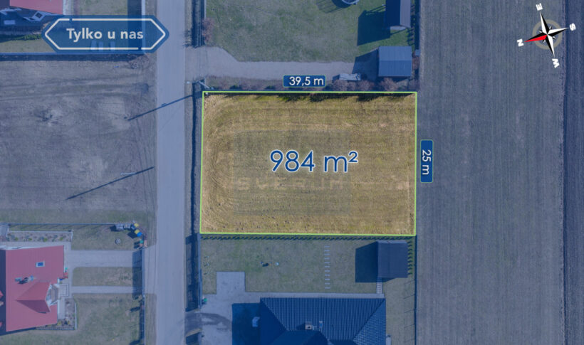 Działka na Sprzedaż, 984.00m2, Pińczyce - 0