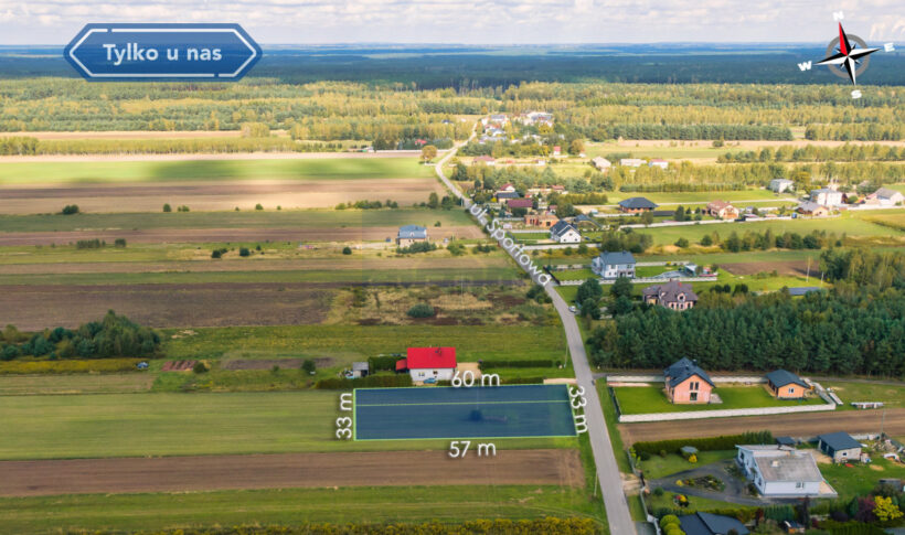 Działka na Sprzedaż, 1905.00m2, Ostrowy nad Okszą - 5