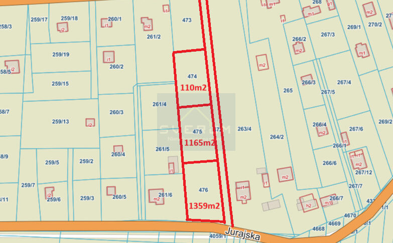 Działka na Sprzedaż, 1359.00m2, Ostrów - 3