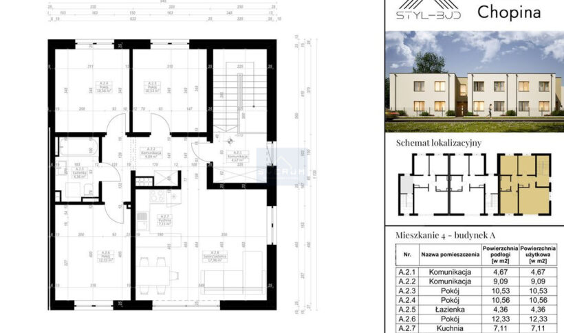 Mieszkanie na Sprzedaż, 79.36m2, Częstochowa-Stradom - 1