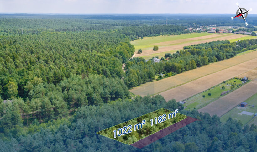 Działka na Sprzedaż, 1022.00m2, Długi Kąt - 4