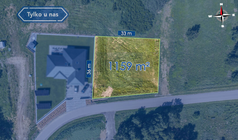 Działka na Sprzedaż, 1159.00m2, Koziegłowy - 1