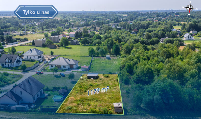 Działka na Sprzedaż, 1179.00m2, Częstochowa-Wyczerpy Aniołów - 1