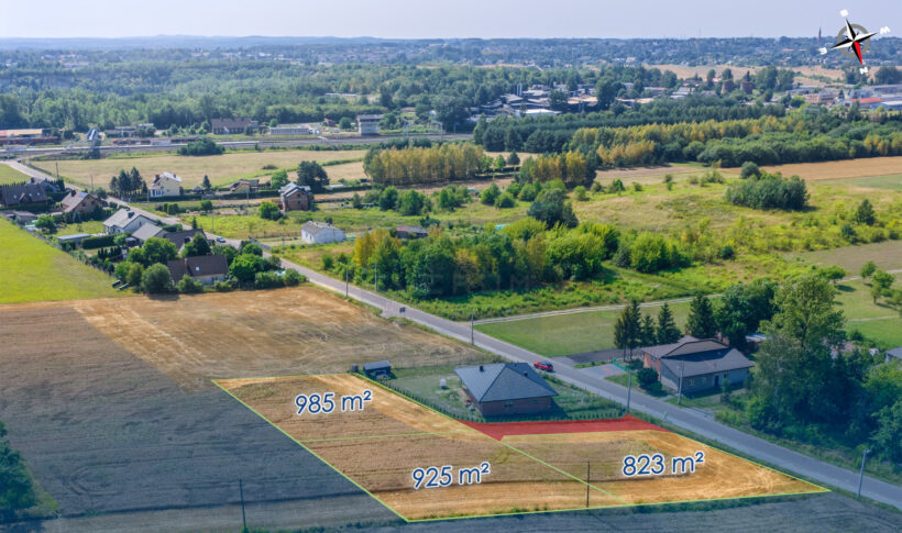 Działka na Sprzedaż, 823.00m2, Rudniki - 2