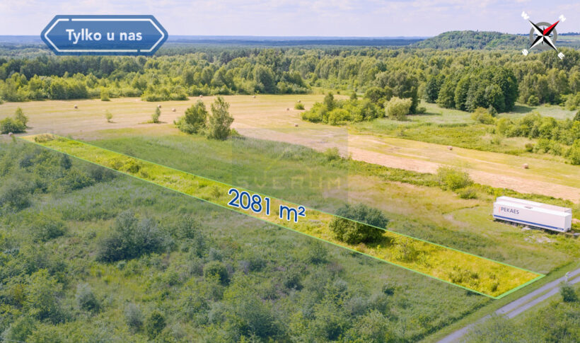 Działka na Sprzedaż, 2081.00m2, Przybynów - 2