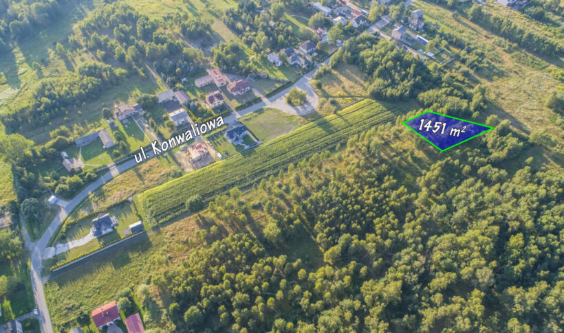Działka na Sprzedaż, 1451.00m2, Poczesna - 0