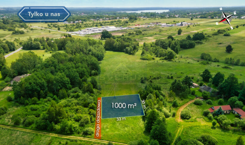 Działka na Sprzedaż, 1000.00m2, Kamienica Polska - 2