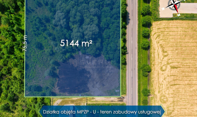 Działka na Wynajem, 5144.00m2, Myszków - 4