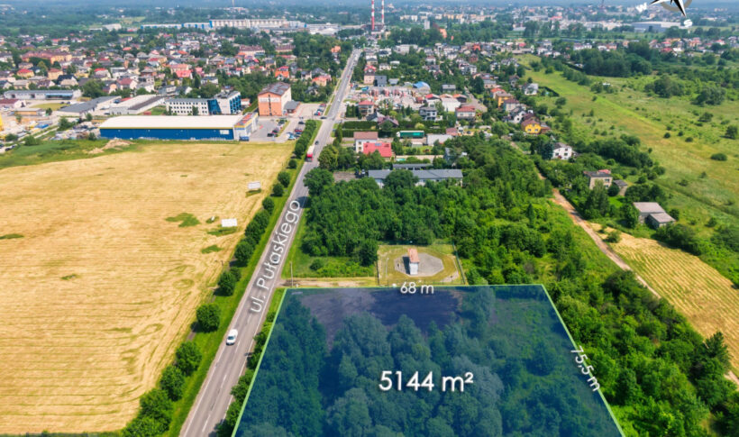 Działka na Wynajem, 5144.00m2, Myszków - 5