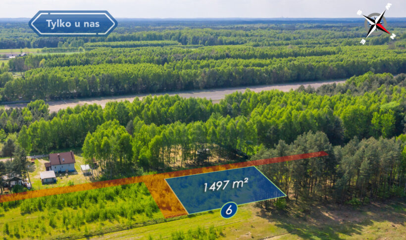 Działka na Sprzedaż, 1497.00m2, Nowa Wieś - 11