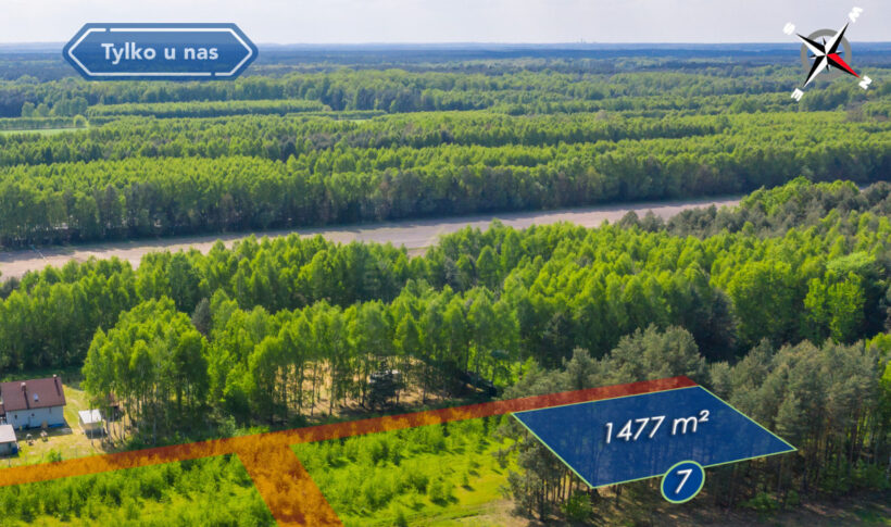 Działka na Sprzedaż, 1477.00m2, Nowa Wieś - 9