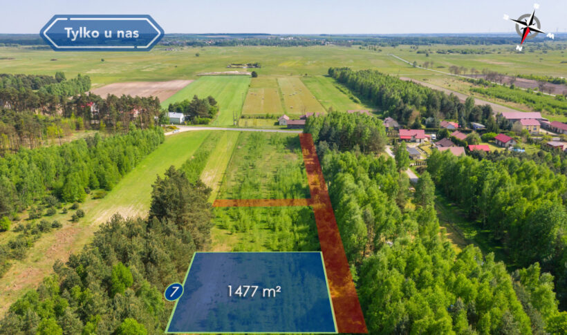 Działka na Sprzedaż, 1477.00m2, Nowa Wieś - 10