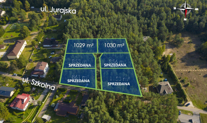 Działka na Sprzedaż, 1030.00m2, Ostrów - 2