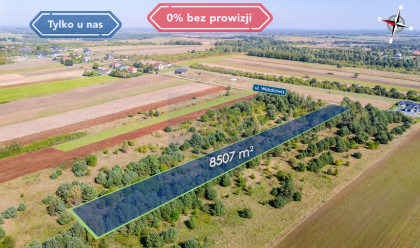Działka na Sprzedaż, 8507.00m2, Przymiłowice - 0
