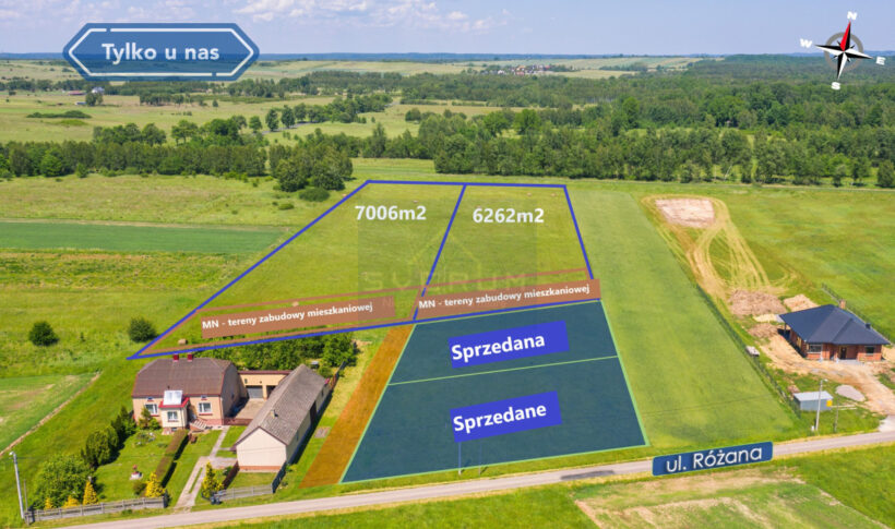 Działka na Sprzedaż, 7006.00m2, Pustkowie Lgockie - 1