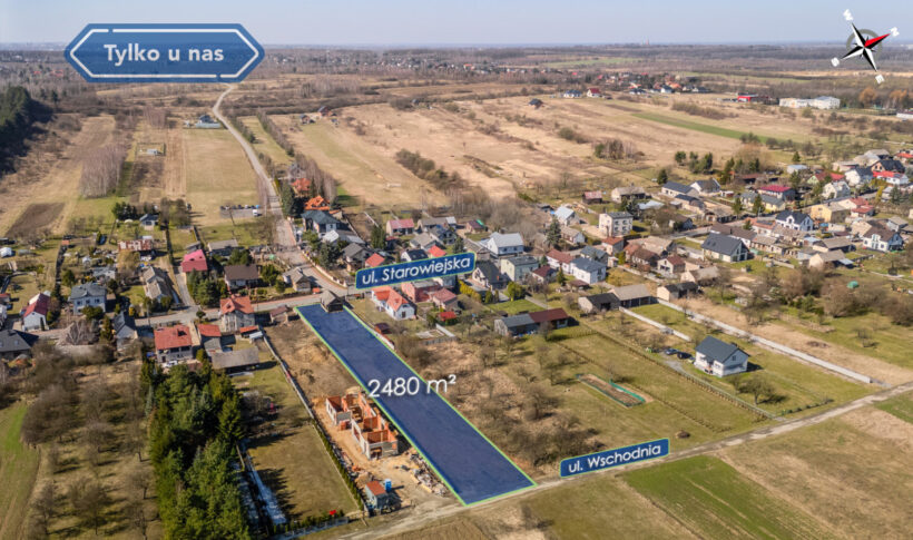 Działka na Sprzedaż, 2480.00m2, Jaskrów - 2