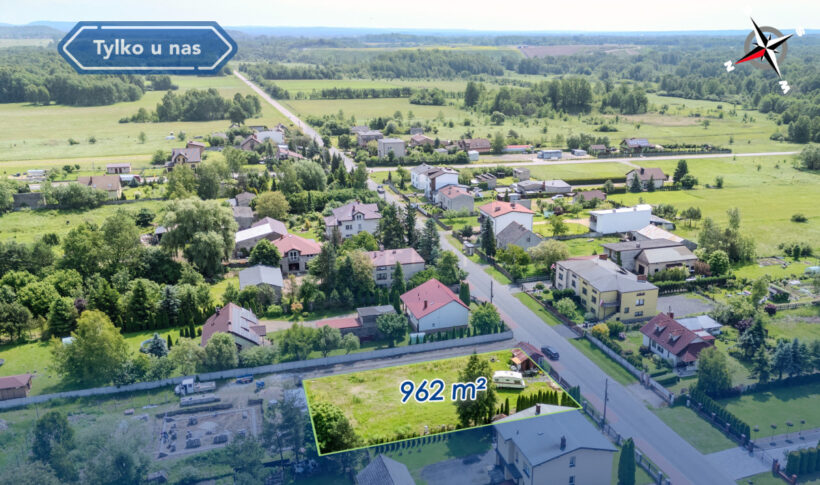 Działka na Sprzedaż, 962.00m2, Sobuczyna - 4