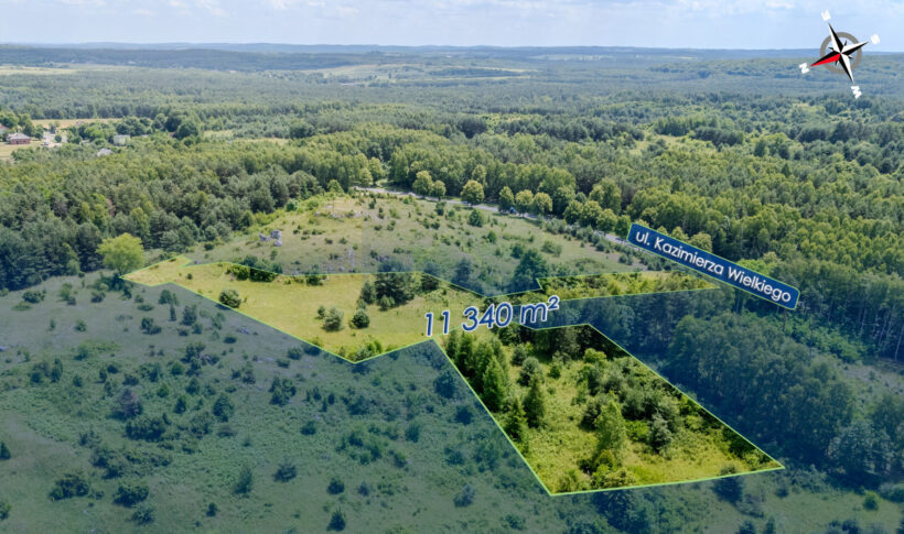 Działka na Sprzedaż, 11340.00m2, Olsztyn - 2