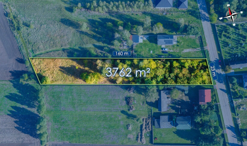 Działka na Sprzedaż, 3762.00m2, Zawada - 0
