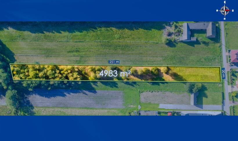 Działka na Sprzedaż, 4983.00m2, Cynków - 3