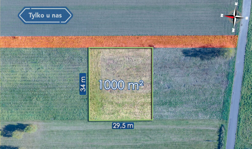 Działka na Sprzedaż, 1000.00m2, Klepaczka - 3